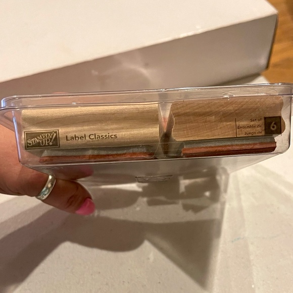 Stampin Up LABEL CLASSICS 2005 label frame to from NEVER USED - Picture 5 of 5